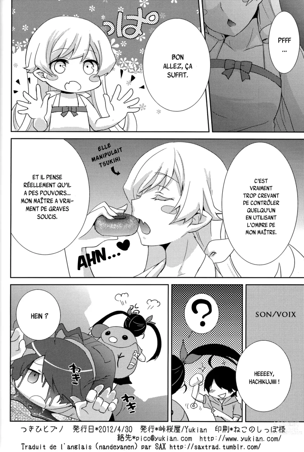 Page 18 of doujinshi Tsukihi Hypno