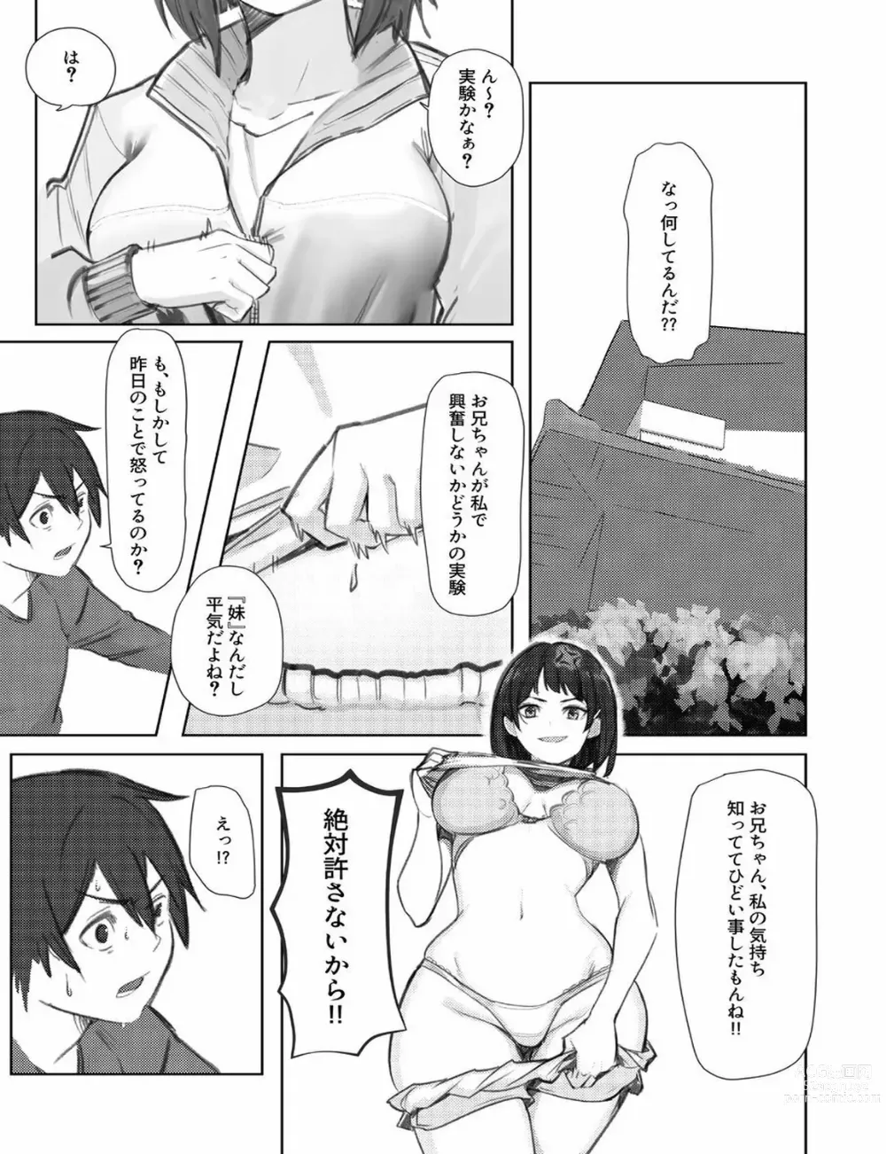 Page 5 of doujinshi Suguha-chan ni Mechakucha Yuuwaku Sareru Hon