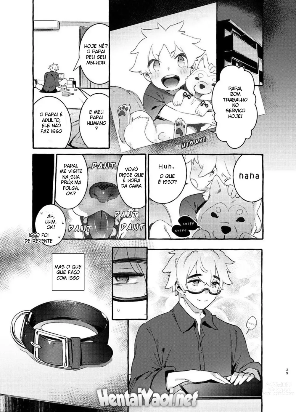 Page 40 of doujinshi Wanwan Otou-san