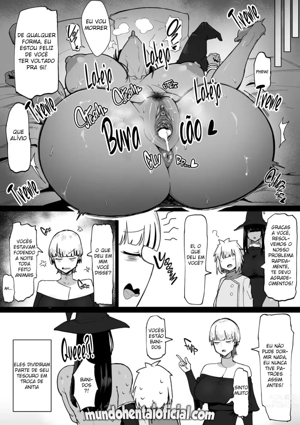 Page 35 of doujinshi Party ni Yatotta Mahoutsukai ni Musekinin Tanetsuke Suru Hanashi 3