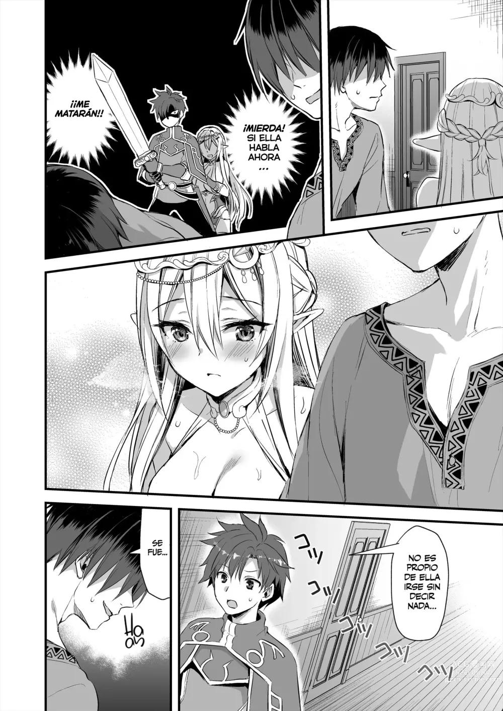 Page 19 of doujinshi Isekai Elf Hatsujou no Magan