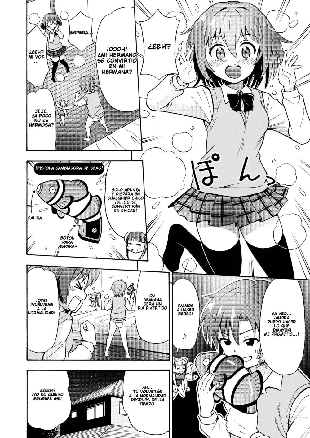 Page 5 of doujinshi Henshin TS Gun