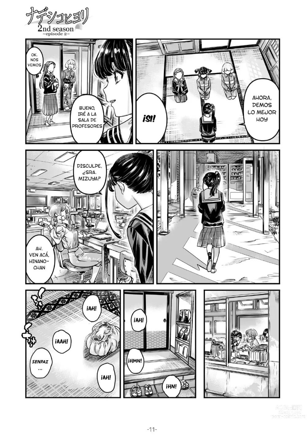 Page 12 of doujinshi Nadeshiko Hiyori 2nd Ch. 2