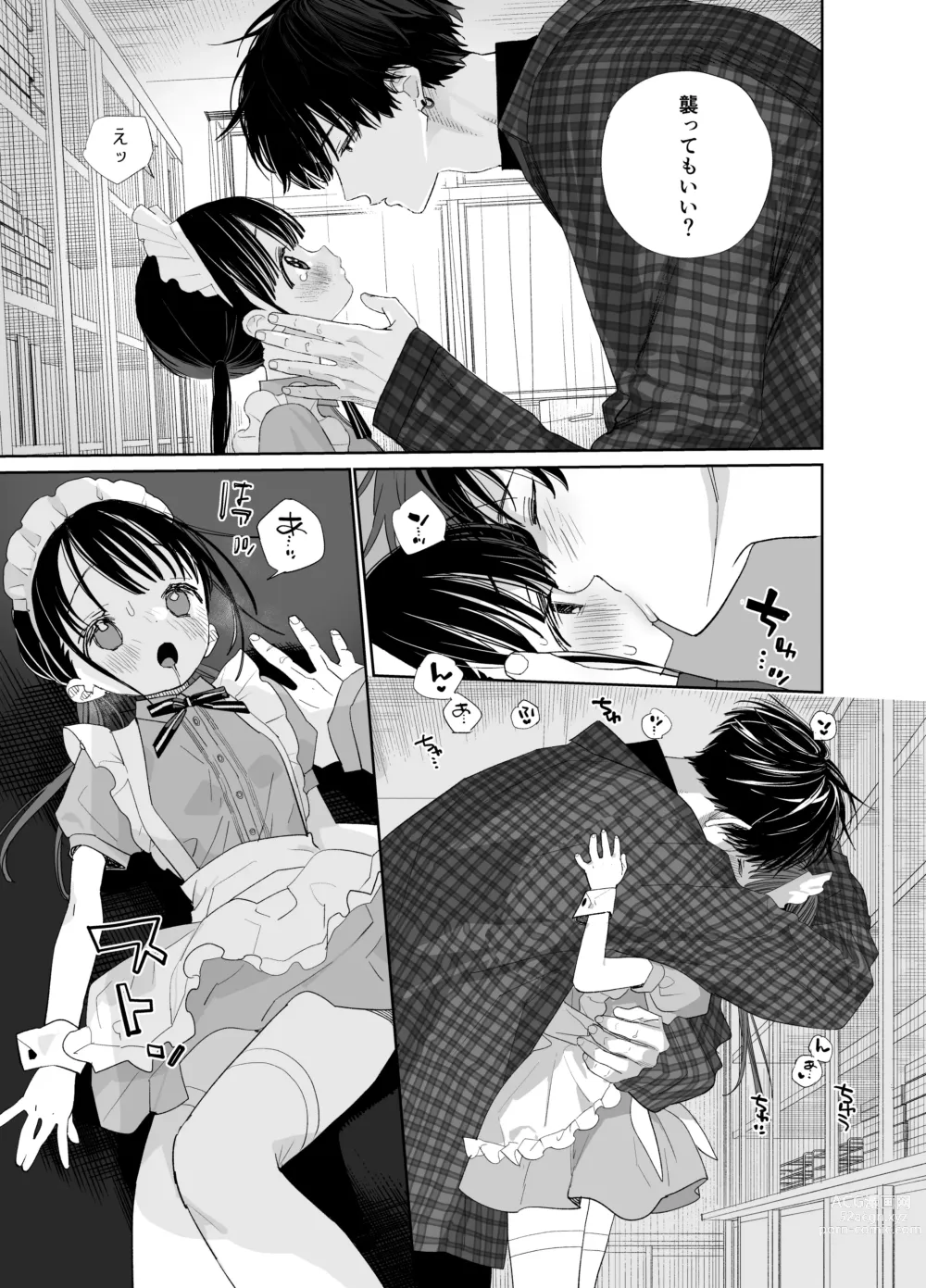 Page 25 of doujinshi Matatabi-sou no Shiro-kun - Bunkasai no Maid-san