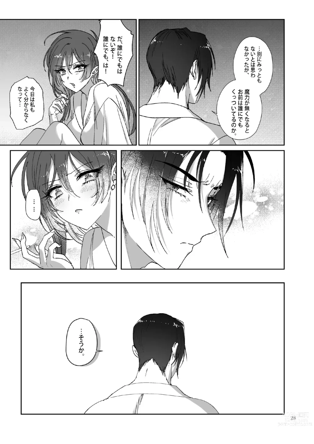 Page 28 of doujinshi Kπ ~Kouankeisatsu to Ikoku no Majo no Futari~