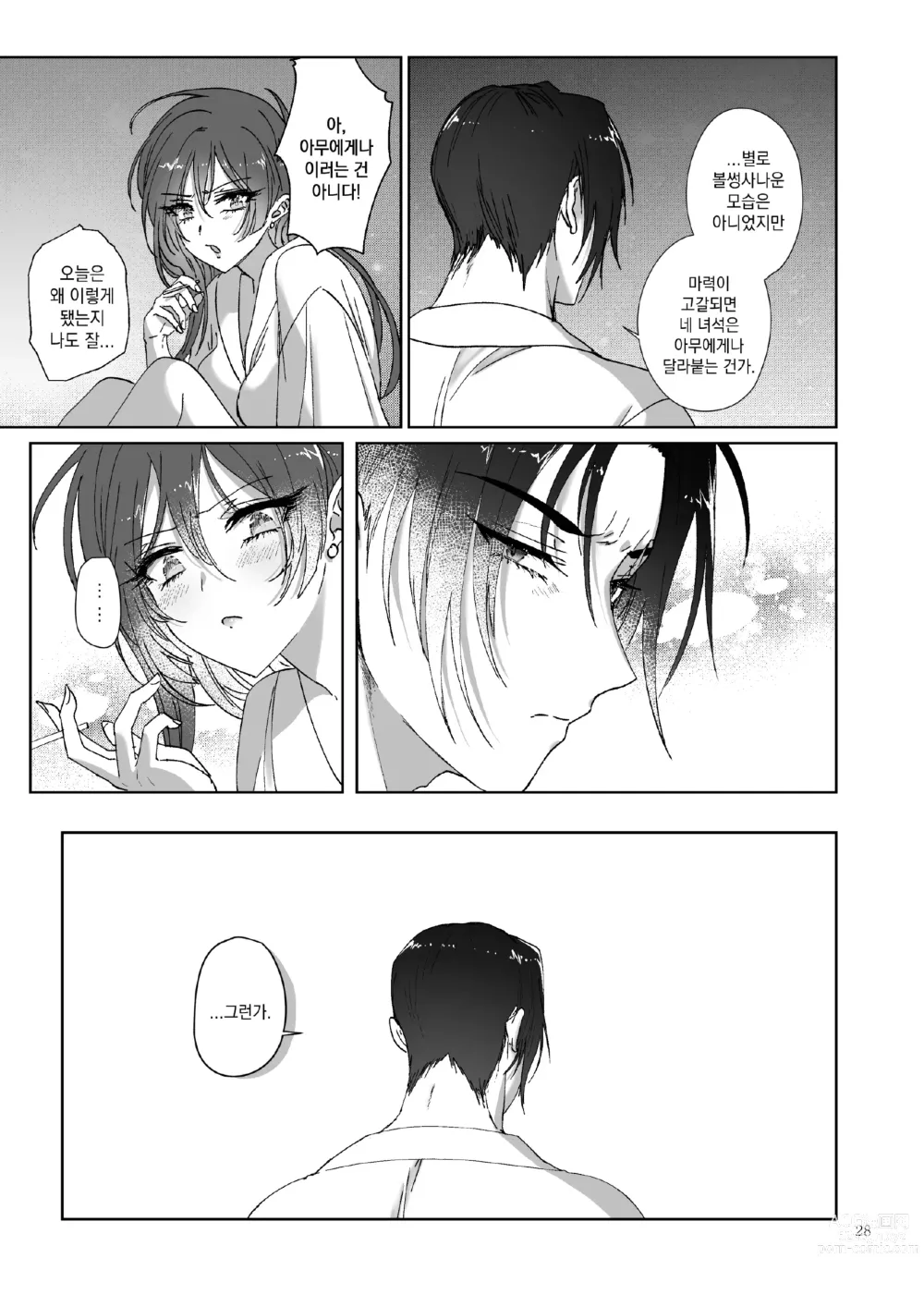 Page 28 of doujinshi Kπ ~Kouankeisatsu to Ikoku no Majo no Futari~