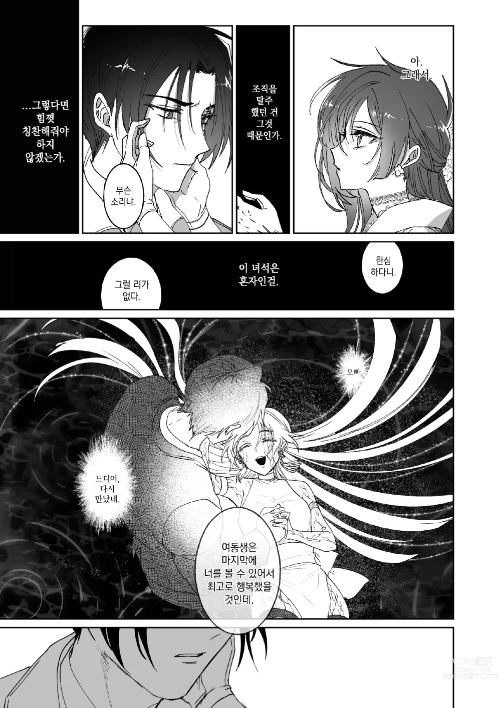 Page 34 of doujinshi Kπ ~Kouankeisatsu to Ikoku no Majo no Futari~