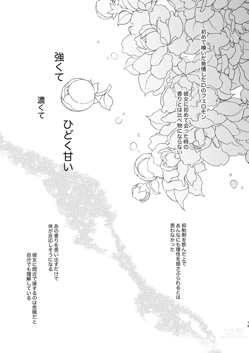 Page 19 of doujinshi Usagi Reijou to Ookami Reisoku