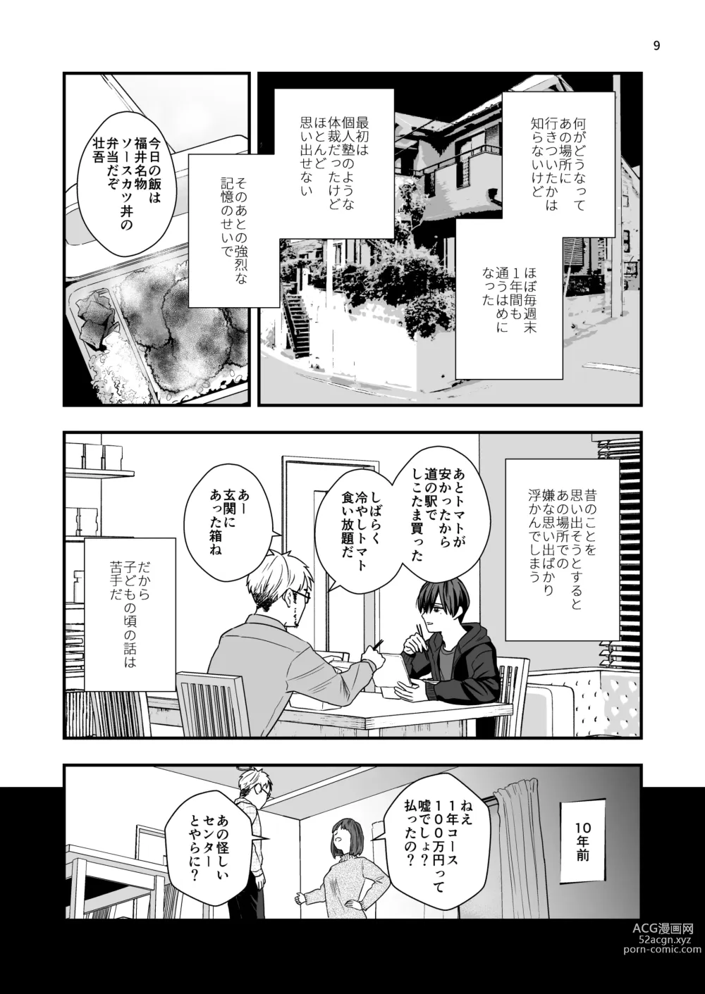 Page 9 of doujinshi Nananen Mae no Toge
