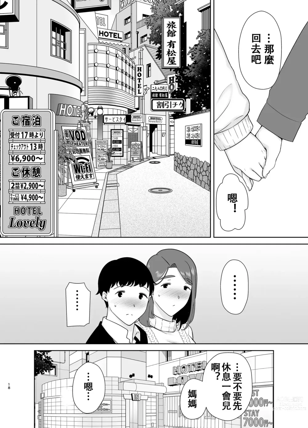 Page 17 of doujinshi 僕の母さんで、僕の好きな人。8