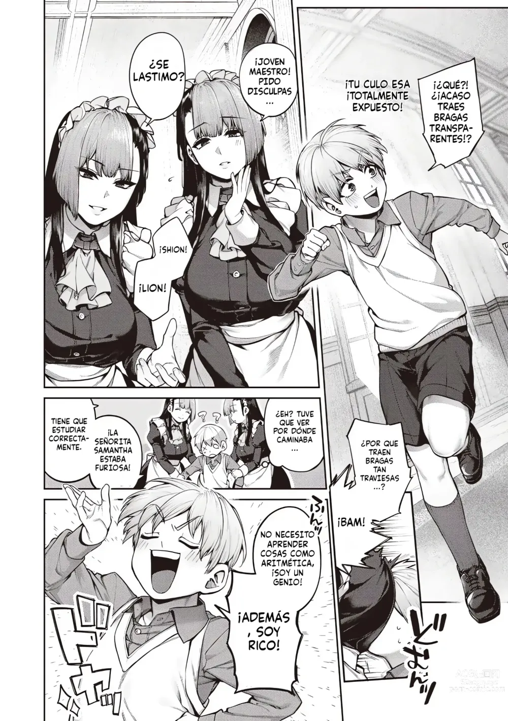 Page 2 of manga Order Maid!