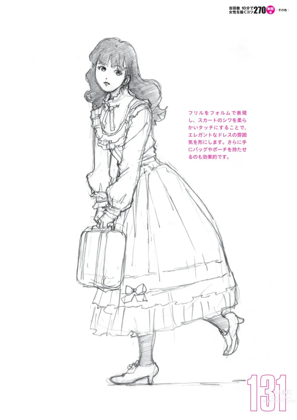 Page 133 of manga Toru Yoshida Tips for drawing women in 10 minutes 270 Uniforms