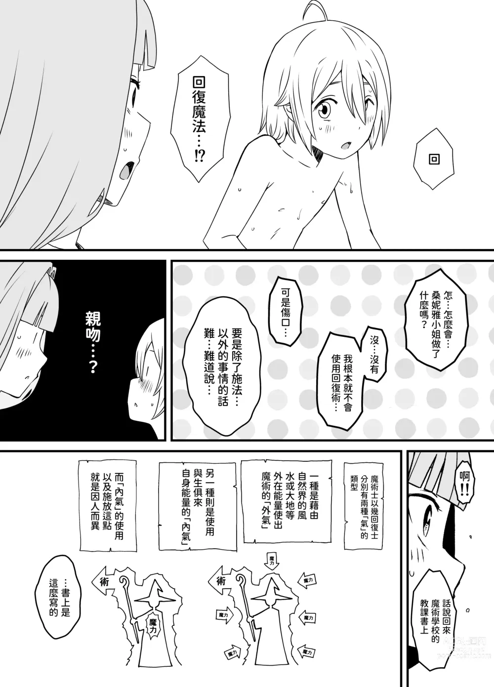 Page 15 of doujinshi Kaifuku Mahou o Kimete Kozukuri Shimakutta Kekka Sekai o Sukueru Kurai Tsuyoku Natta Hanashi.