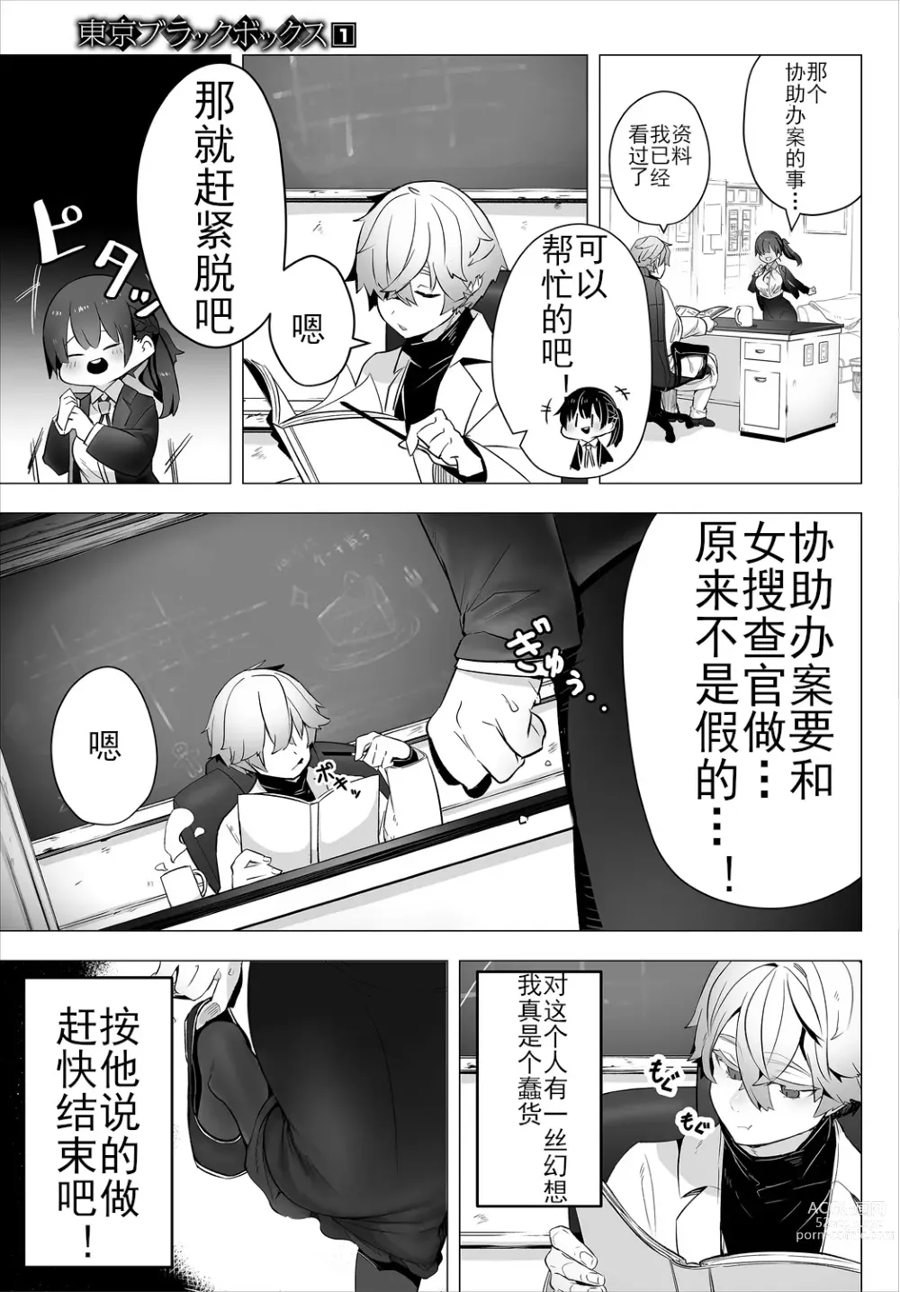 Page 6 of manga 东京黑匣子 - 抖S教授的疑案报告 01