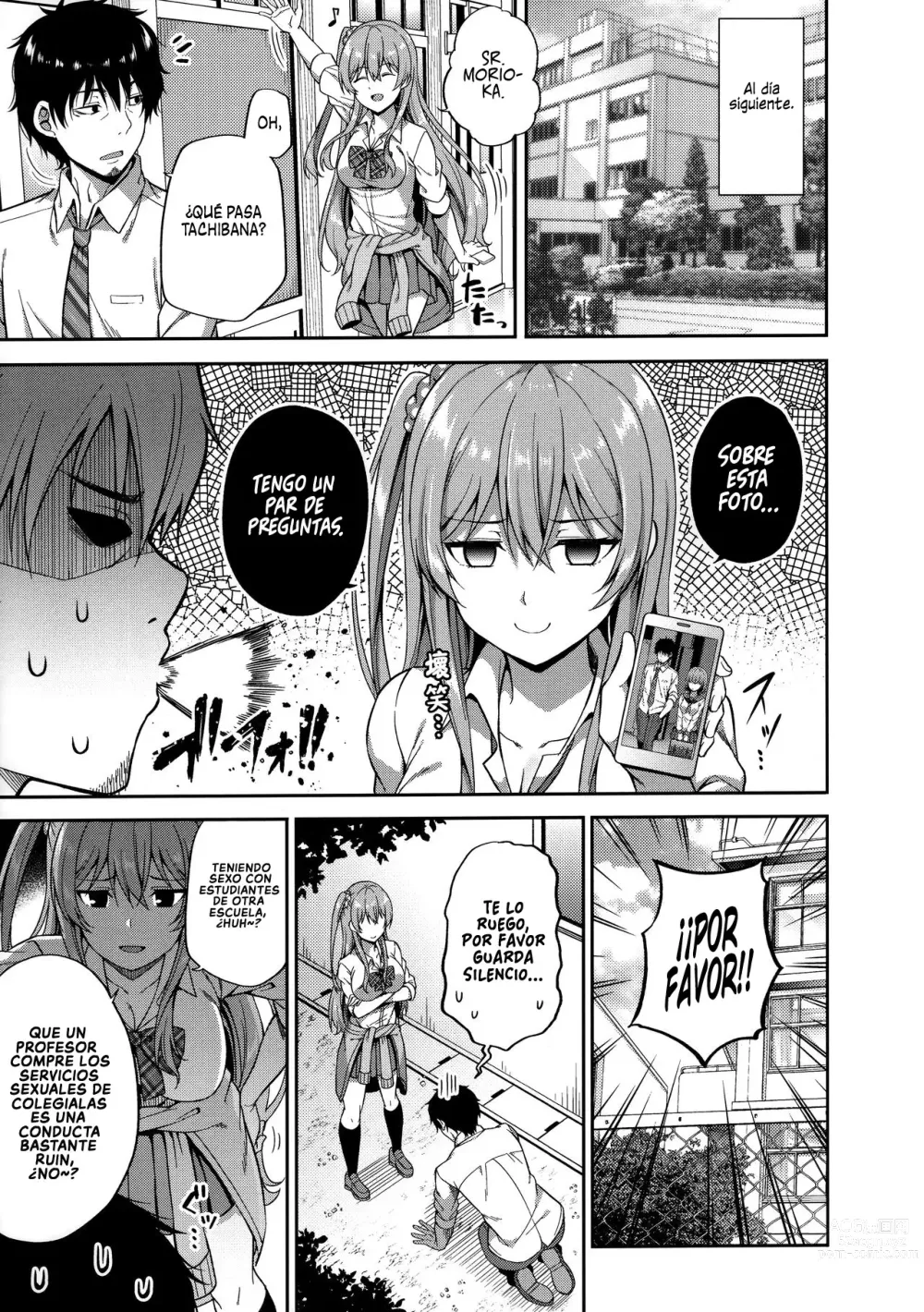 Page 7 of doujinshi ¿Te gustan las chicas que tienen citas compensadas?