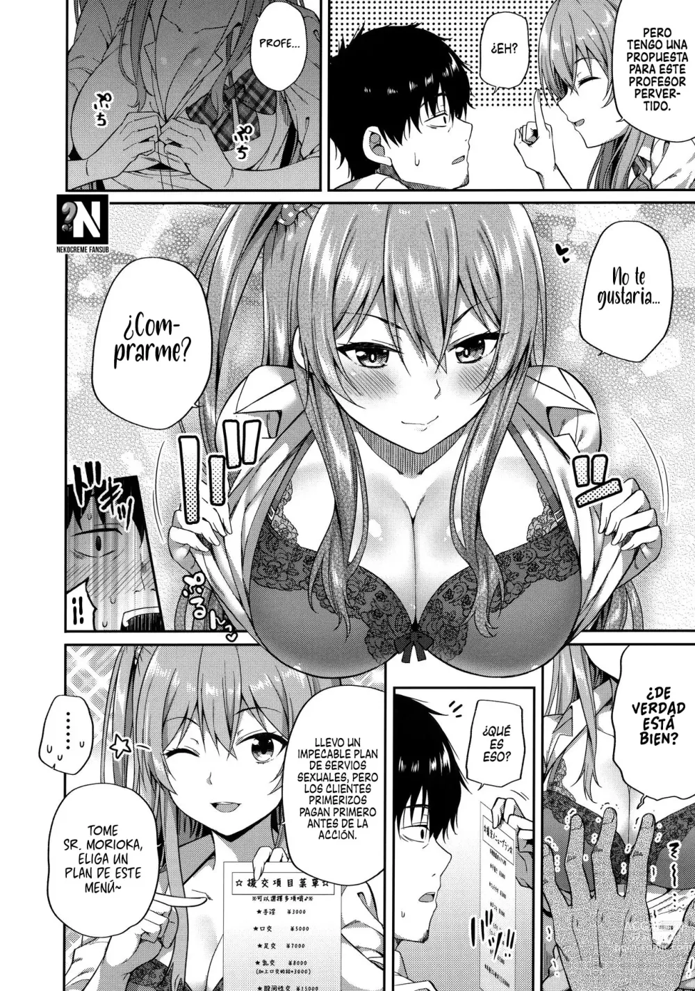 Page 8 of doujinshi ¿Te gustan las chicas que tienen citas compensadas?