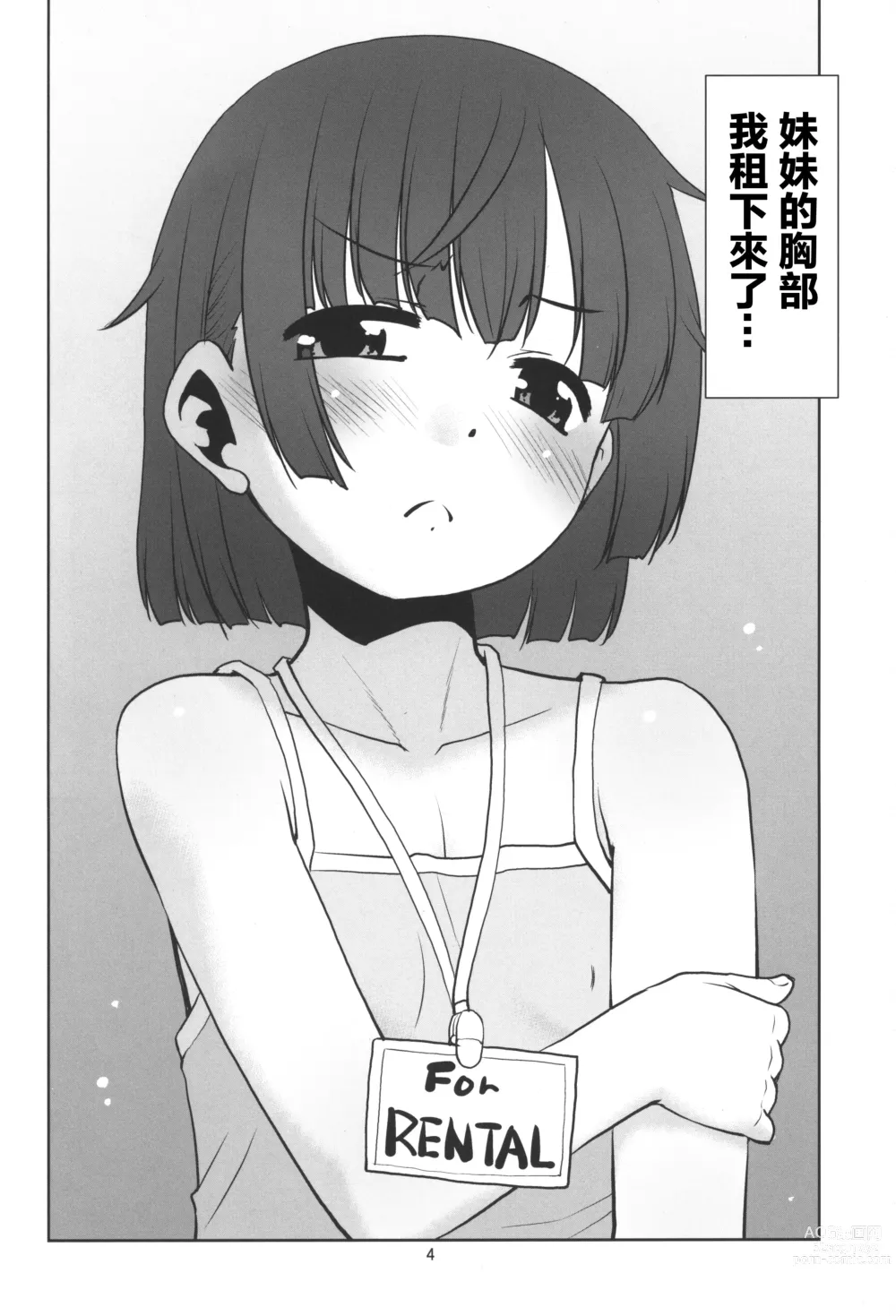 Page 3 of doujinshi Nandemo Kashimasu Rental App.