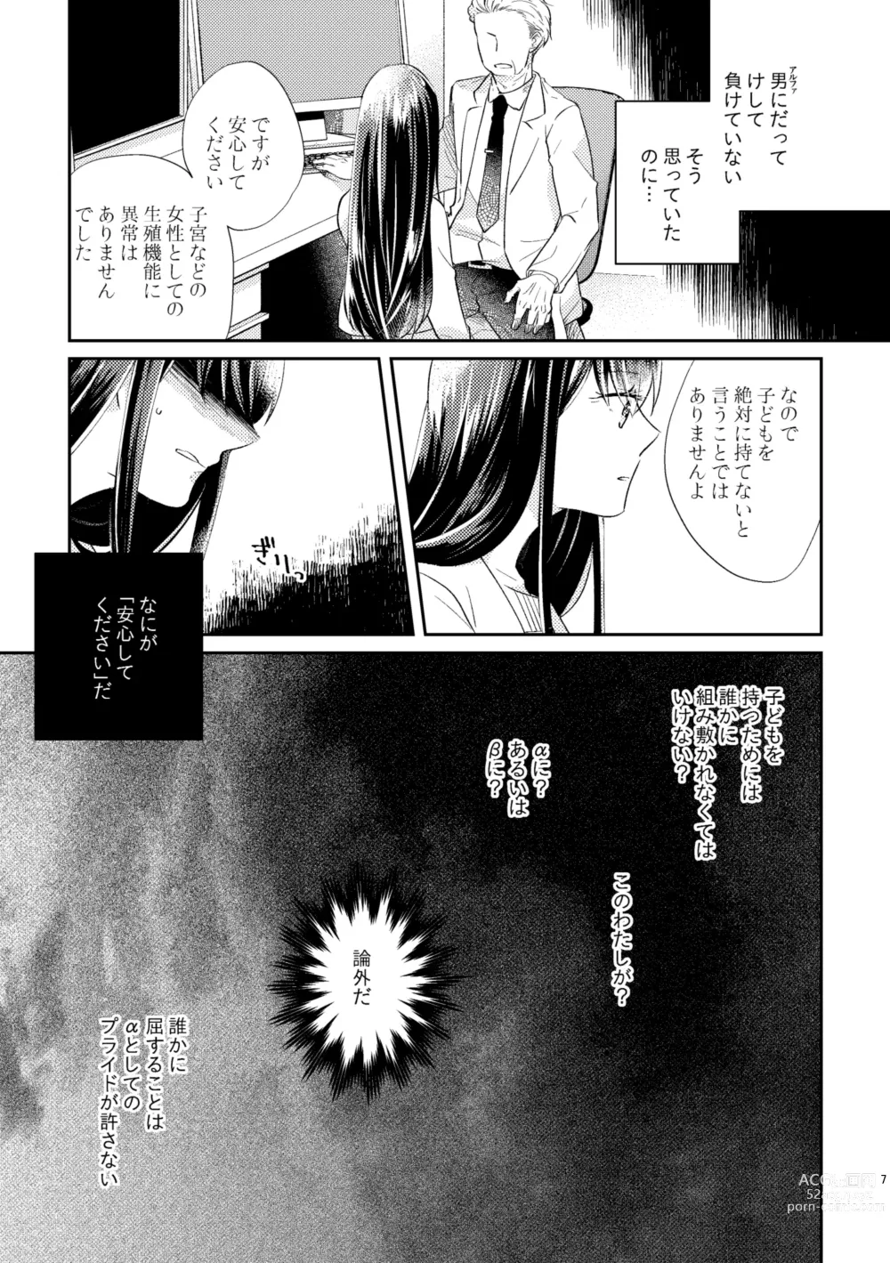 Page 8 of doujinshi Unmei - Otoko Ω x Onna α