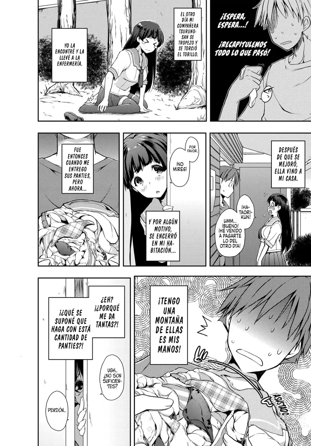 Page 2 of manga Tsuruno-san me quiere Pagar de Cualquier Manera.