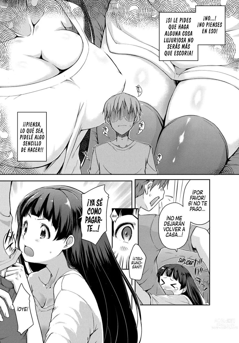 Page 5 of manga Tsuruno-san me quiere Pagar de Cualquier Manera.