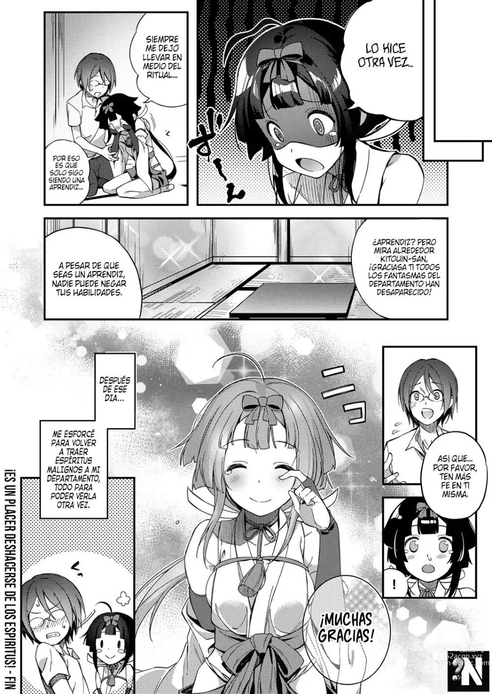 Page 16 of manga ¡Es un Placer Deshacerse de los Espiritus!