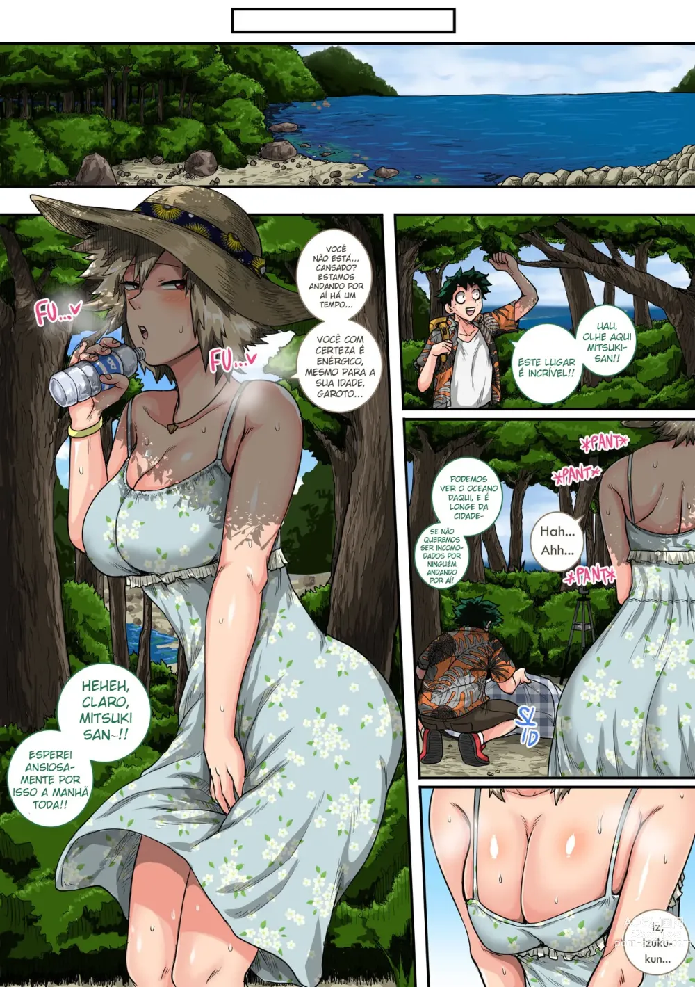 Page 21 of doujinshi Férias de Verão com a Mãe do Bakugo Parte 2