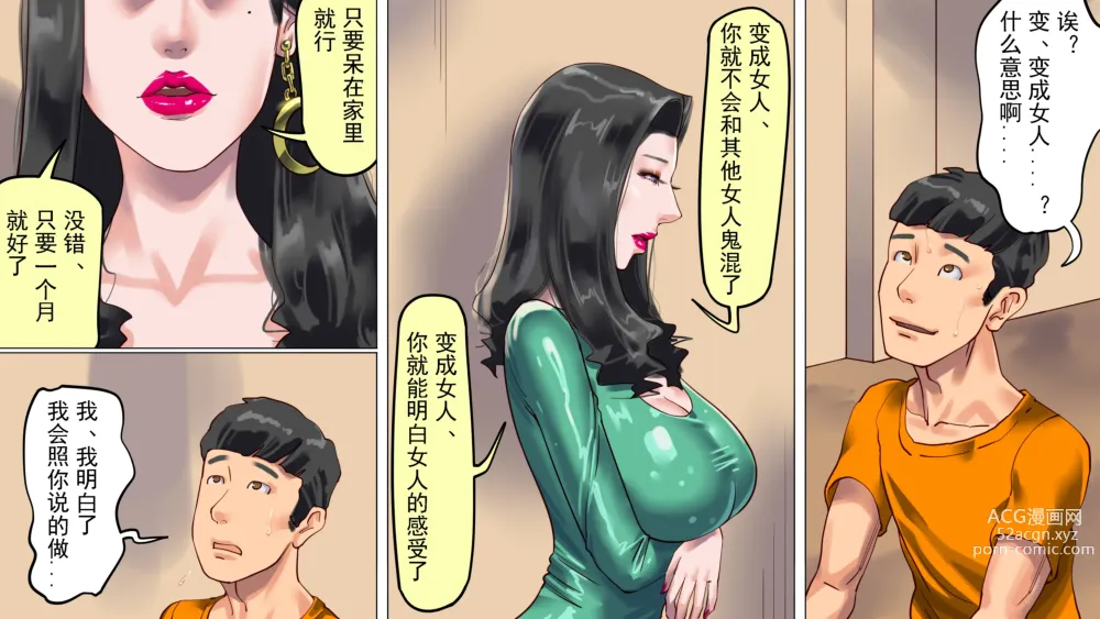 Page 13 of doujinshi 被妻子与女儿设计陷害而堕落成女装受虐狂的我