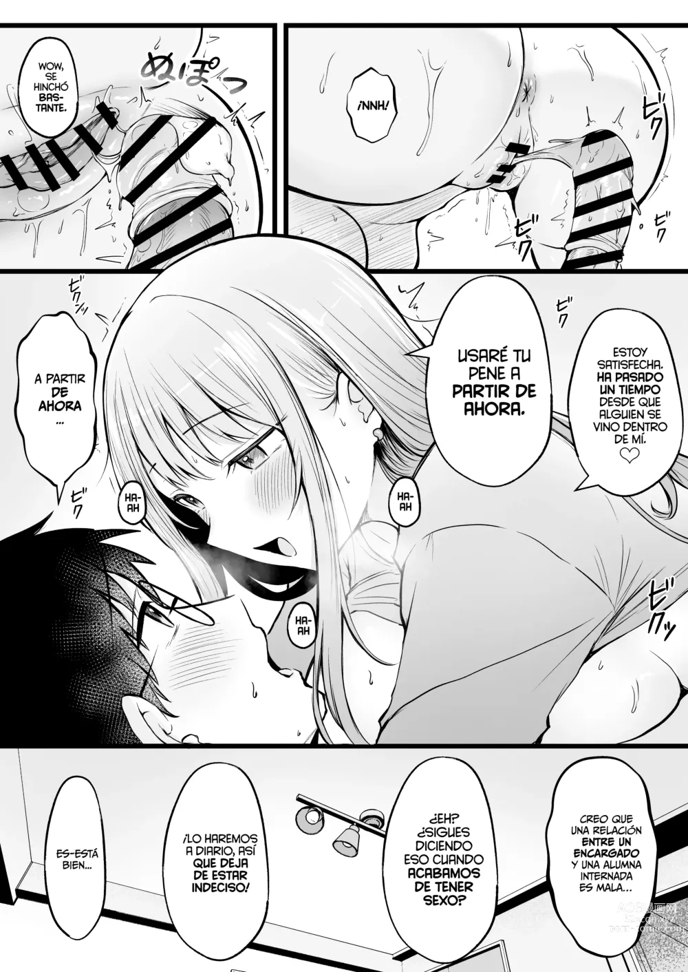 Page 28 of doujinshi Soy el Administrador del Dormitorio de Chicas, Siendo Manipulado por las Chicas que Viven Ahí.