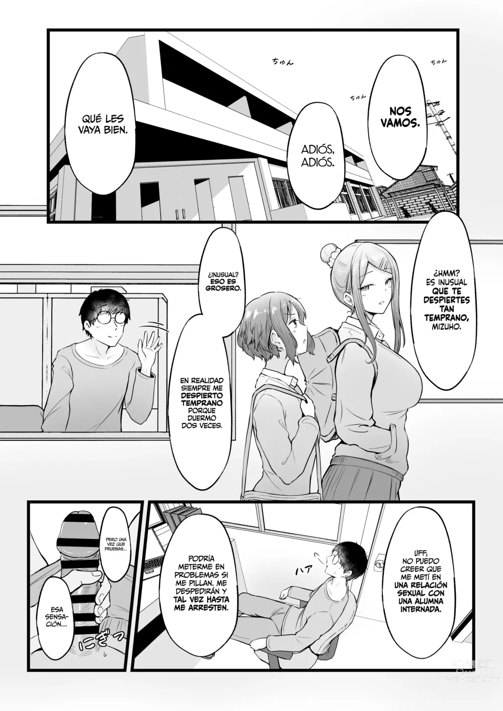 Page 31 of doujinshi Soy el Administrador del Dormitorio de Chicas, Siendo Manipulado por las Chicas que Viven Ahí.