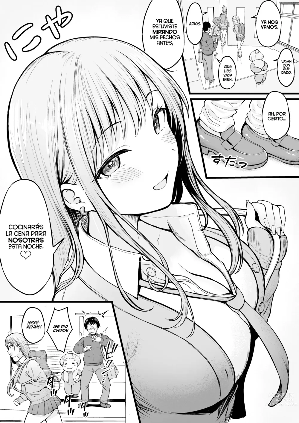 Page 6 of doujinshi Soy el Administrador del Dormitorio de Chicas, Siendo Manipulado por las Chicas que Viven Ahí.