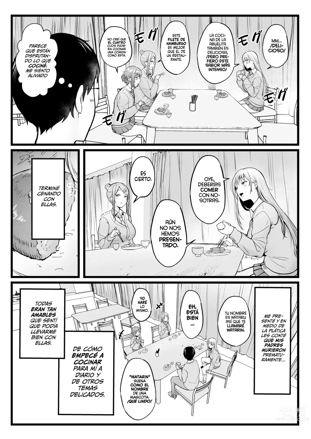 Page 9 of doujinshi Soy el Administrador del Dormitorio de Chicas, Siendo Manipulado por las Chicas que Viven Ahí.