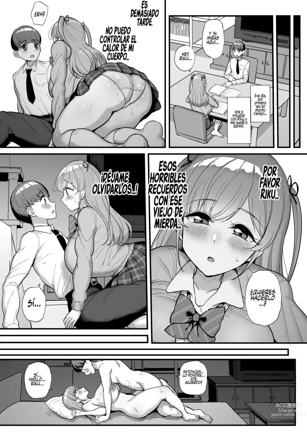 Page 50 of doujinshi Minimum Kanojo Wa Oyaji No Seidorei Completo