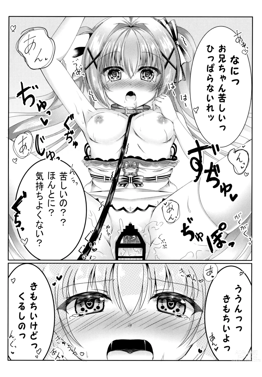 Page 8 of doujinshi Onii-chan wa Imouto o Shitsuketai