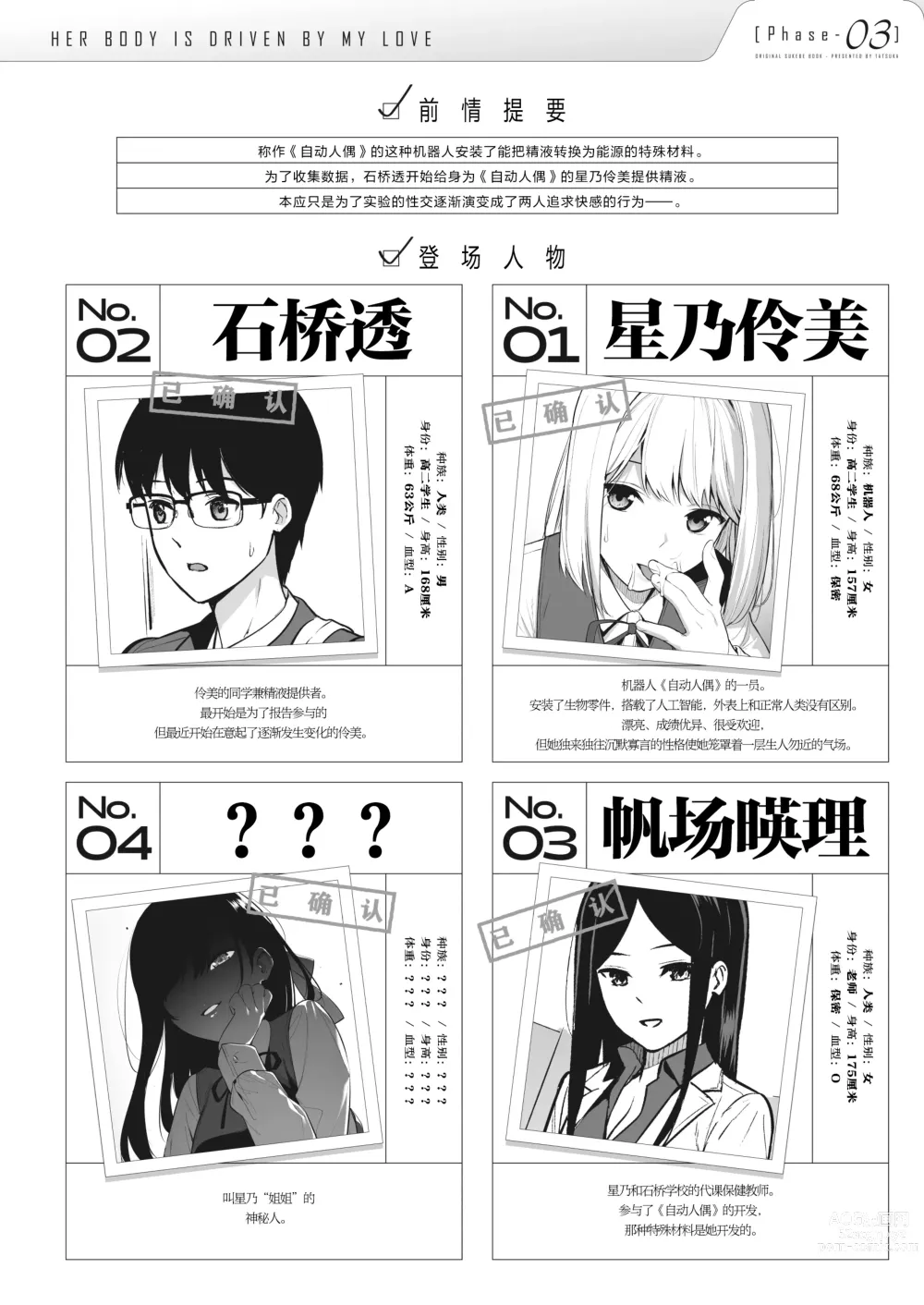 Page 3 of doujinshi Kanojo wa Boku no Taieki de Ugoiteiru Phase. 03