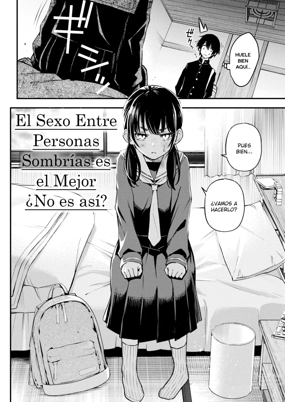 Page 3 of manga El sexo entre personas sombrías es el mejor ¿No es así?