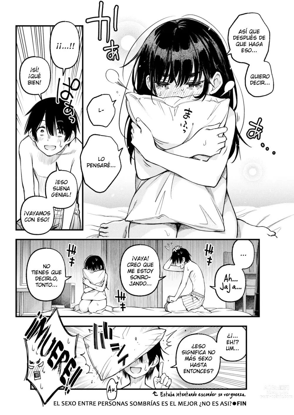 Page 29 of manga El sexo entre personas sombrías es el mejor ¿No es así?