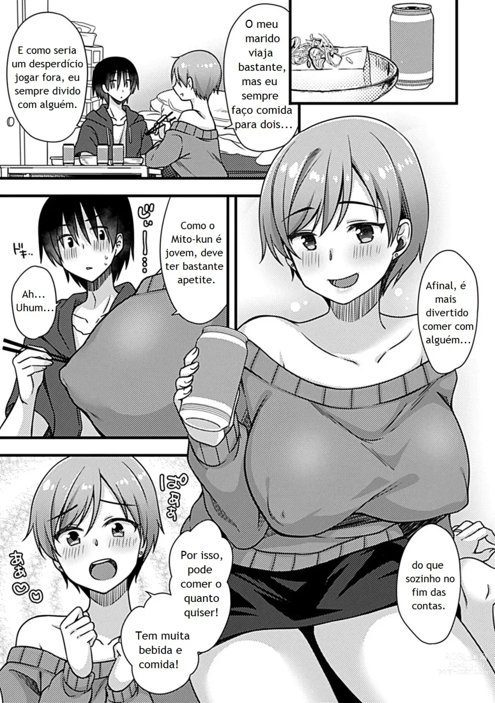 Page 4 of manga Yoidore Hitozuma wa Namahame o Hossuru