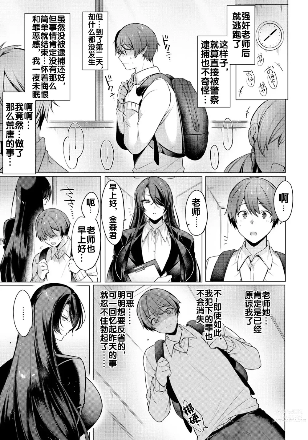 Page 6 of manga How to lose one's composure with cool her