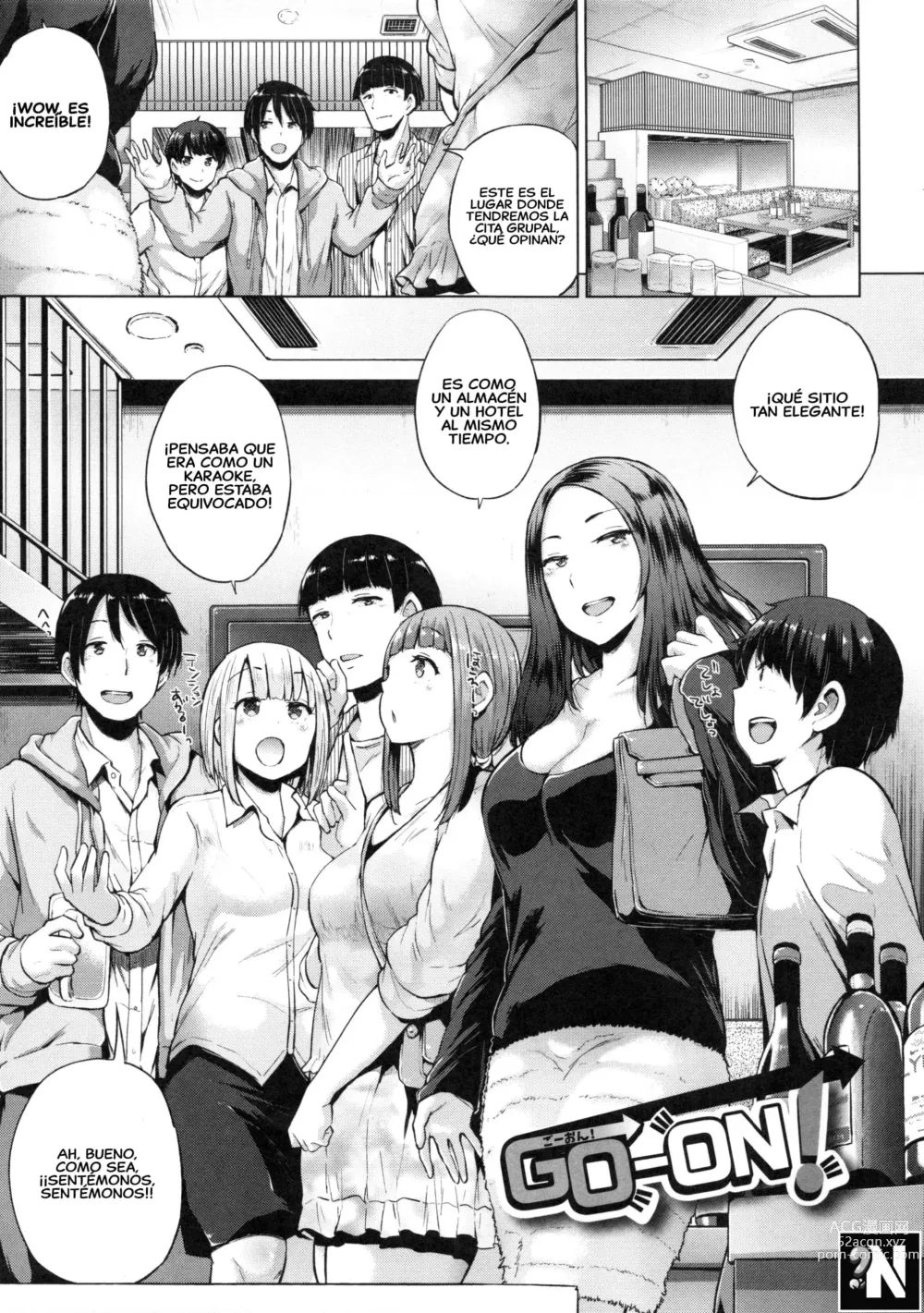 Page 1 of manga Go-On!