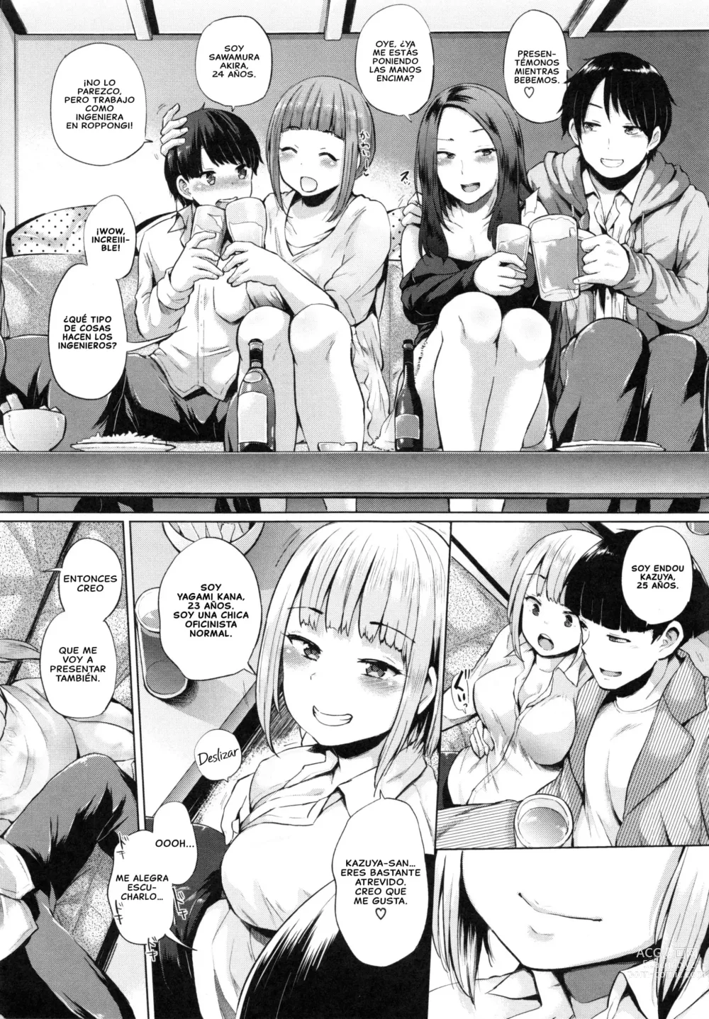 Page 4 of manga Go-On!