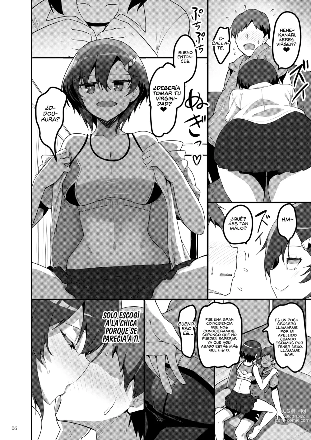 Page 6 of doujinshi Cuando Llamé a una Puta, Apareció mi Compañera de Clase