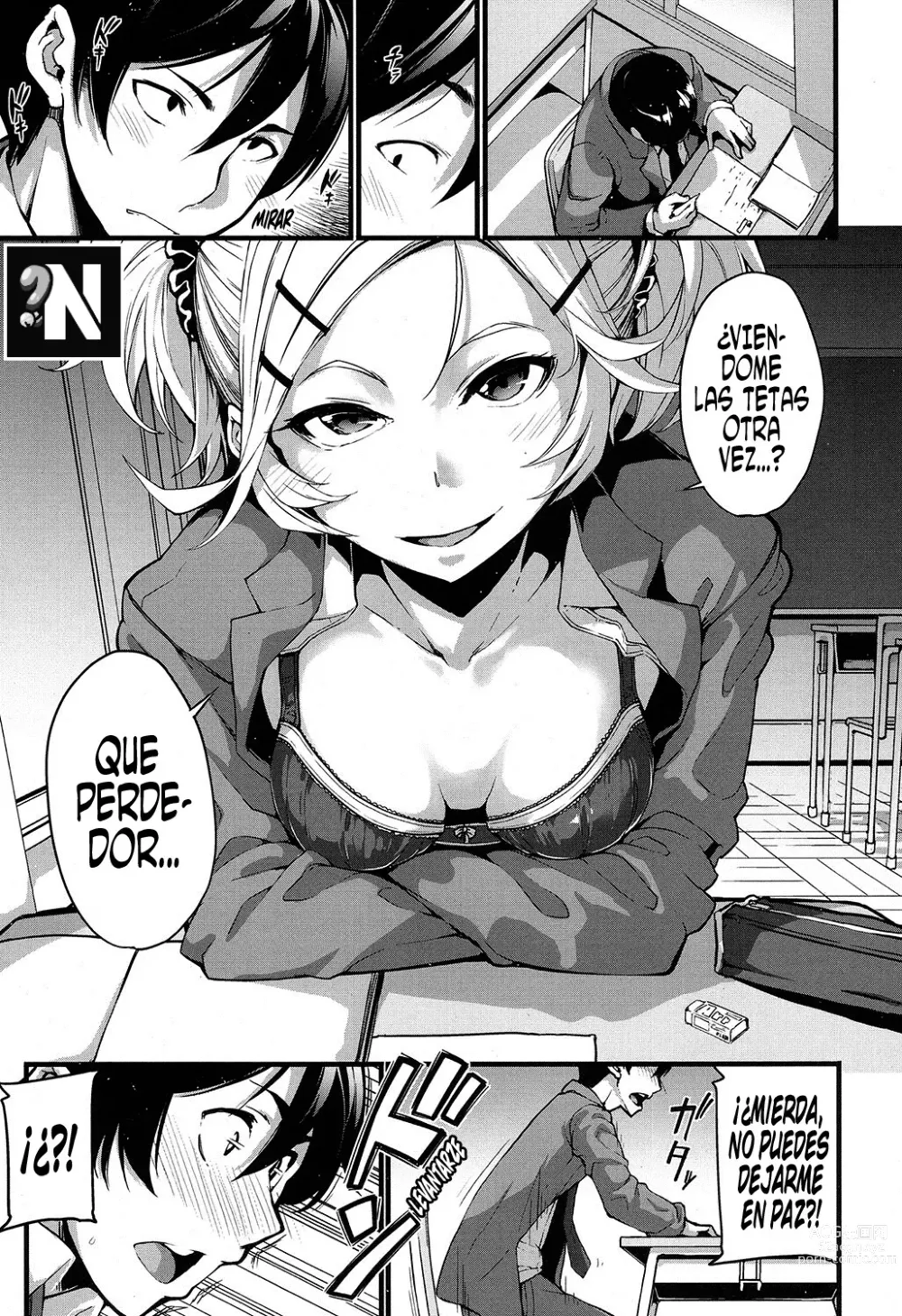 Page 9 of manga Mukouhara-san me Molesta un Poco