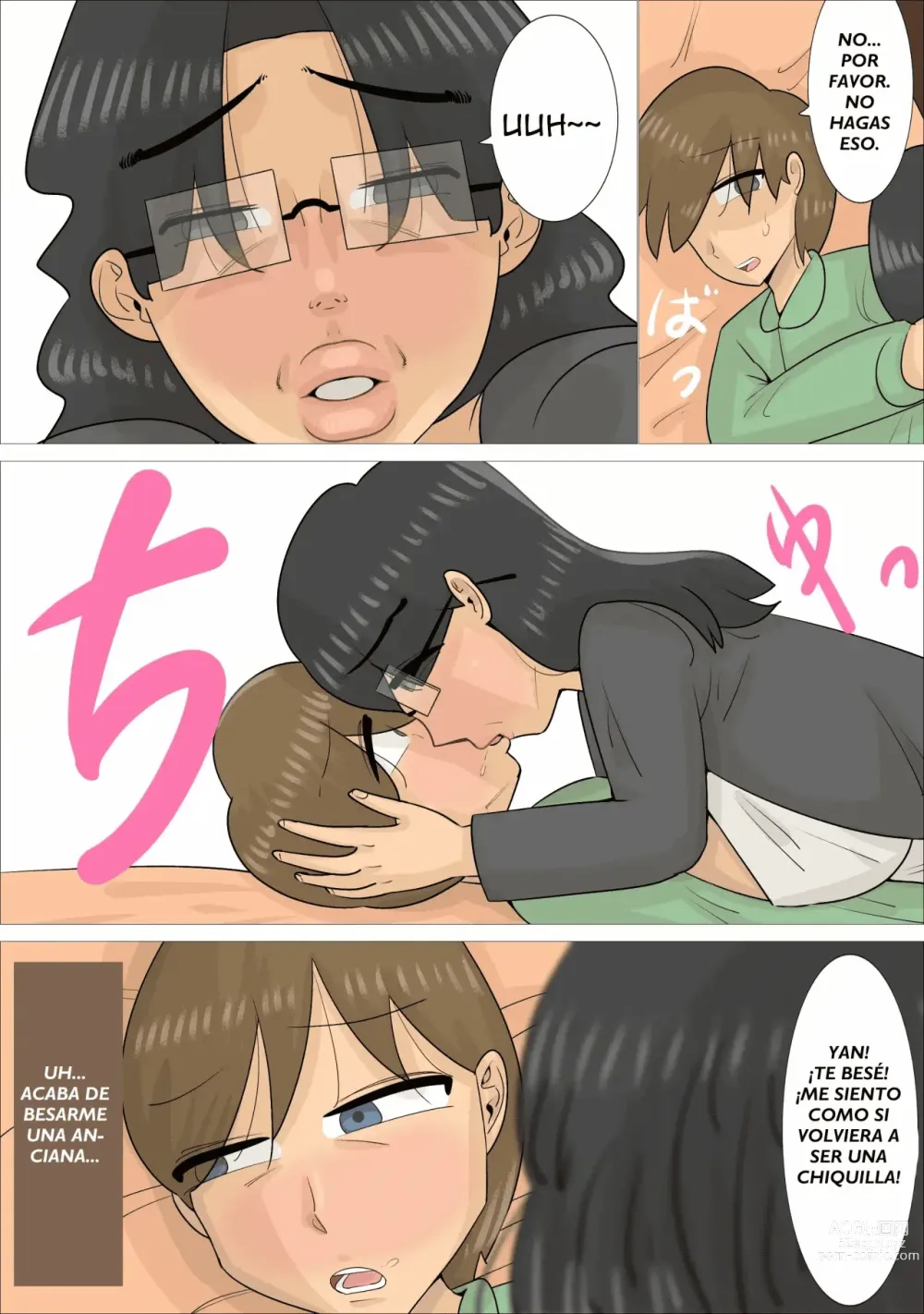 Page 14 of doujinshi Mi Novio Fue Seducido Por Una Mujer Mayor Poco Atractiva, Pero Con Un Cuerpo Sexy