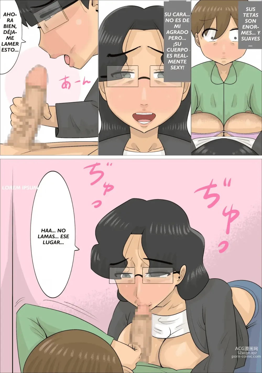 Page 21 of doujinshi Mi Novio Fue Seducido Por Una Mujer Mayor Poco Atractiva, Pero Con Un Cuerpo Sexy