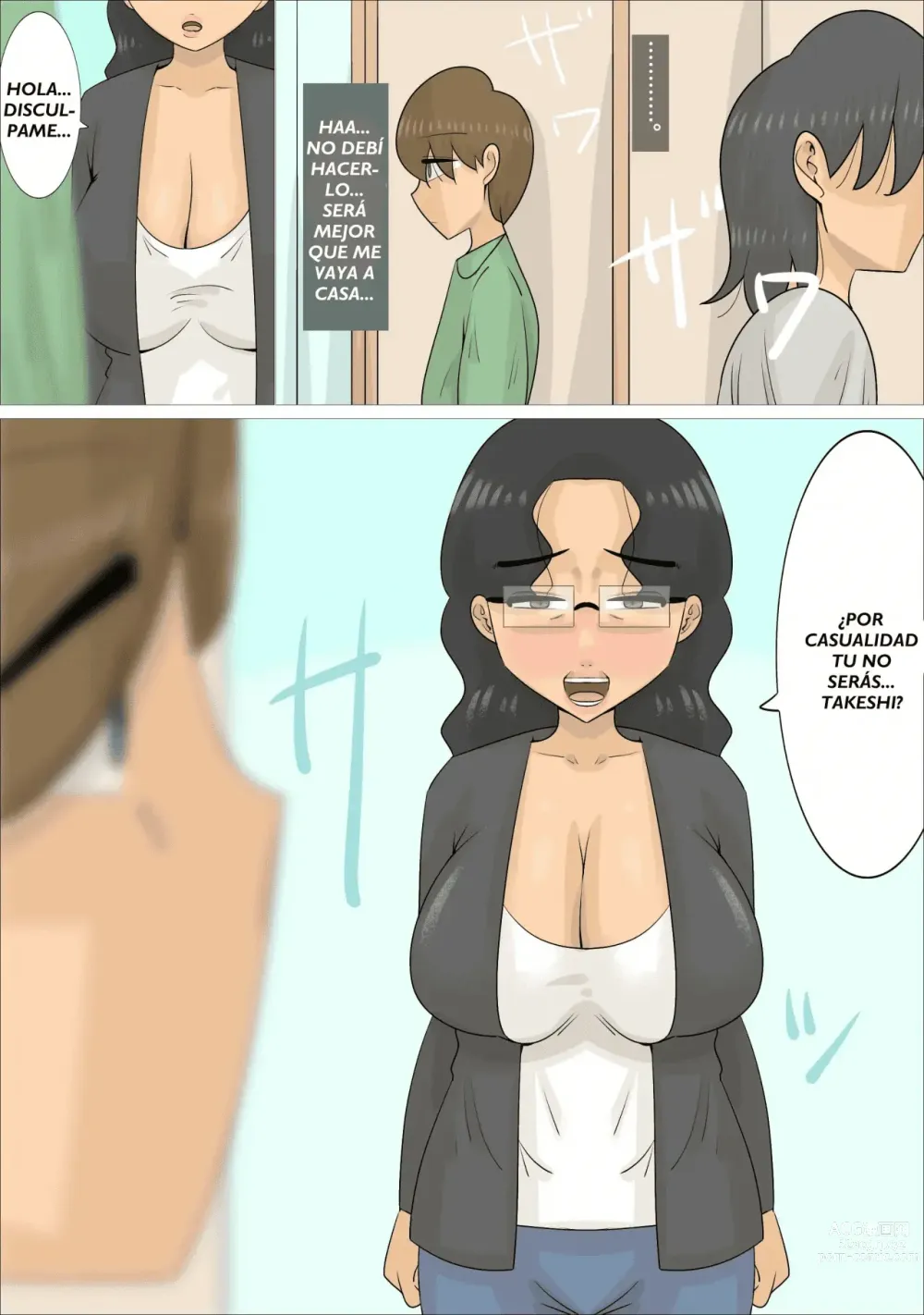 Page 6 of doujinshi Mi Novio Fue Seducido Por Una Mujer Mayor Poco Atractiva, Pero Con Un Cuerpo Sexy