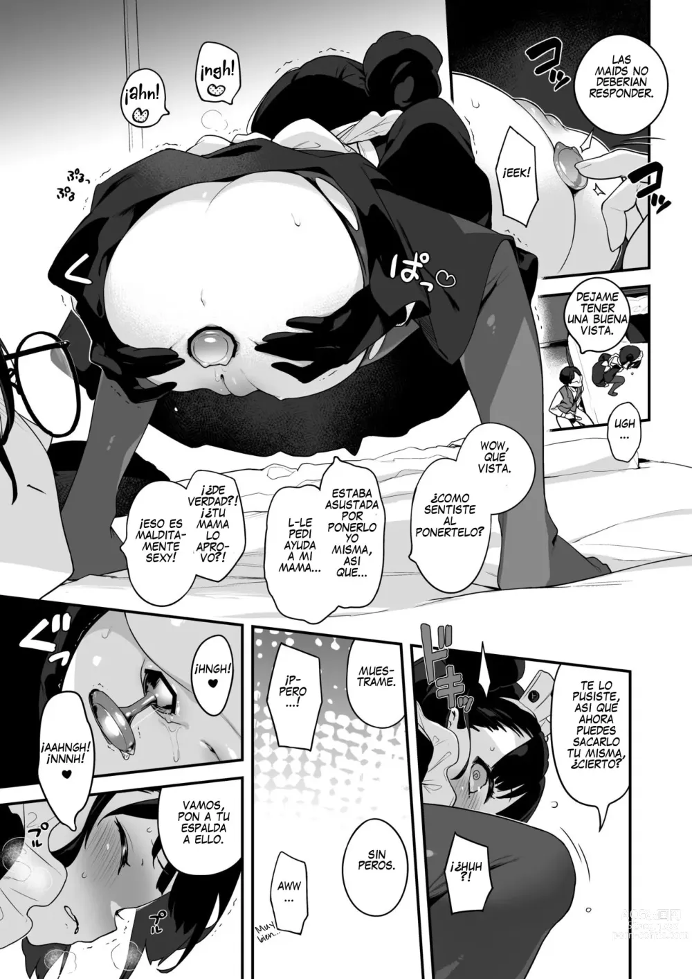 Page 15 of doujinshi Komomo Es Una Loli Maid Vertedero De Semen Con Todos Sus Agujeros Solo Para Su Amo