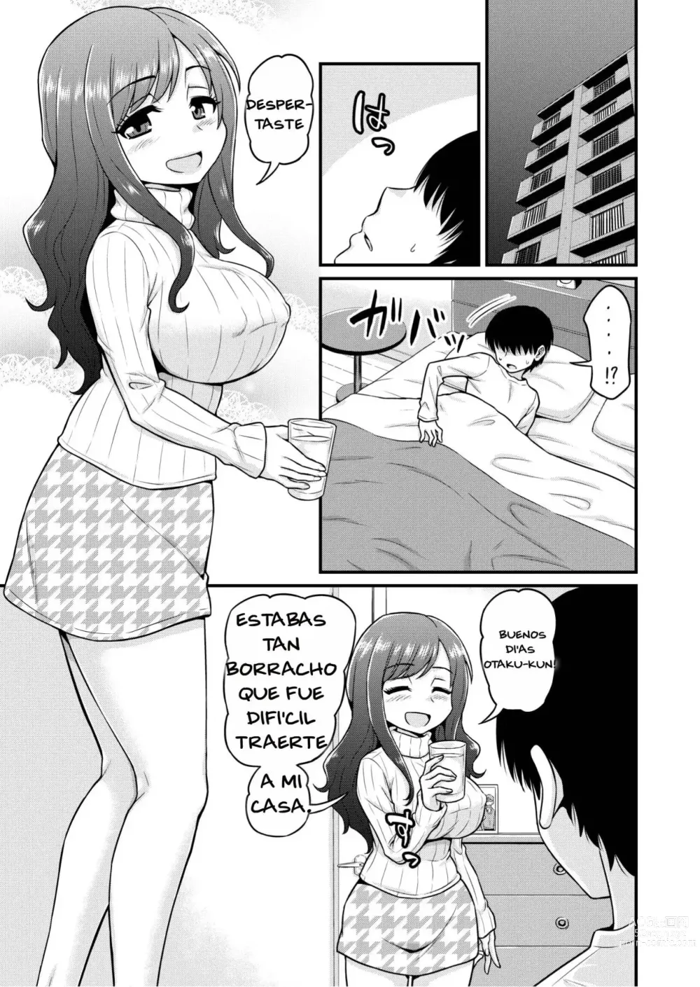 Page 4 of doujinshi Married woman receives a creampie from an Otaku