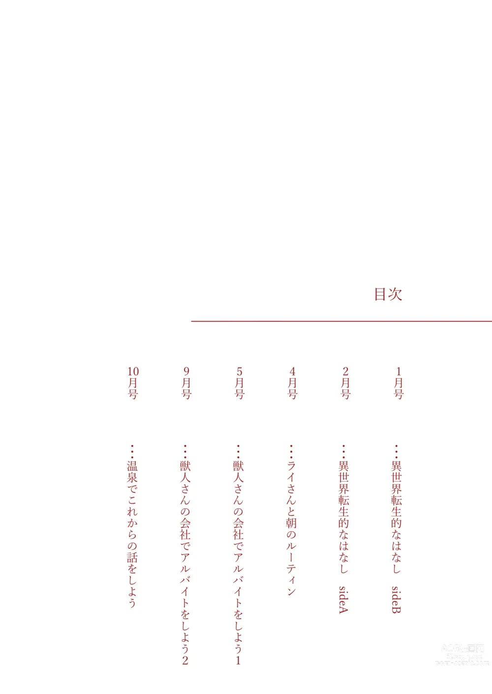 Page 4 of doujinshi Futanari Juujin-san to H na Arubaito - Chilukuni BOX Vol. 2