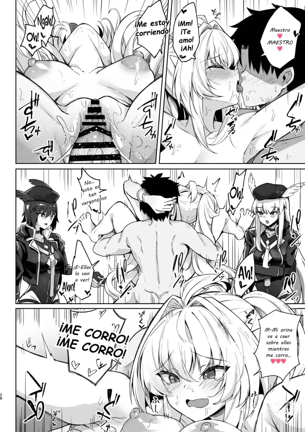 Page 28 of doujinshi Manatsu no Chaldea Summer Vacation Lady Avalon Hen