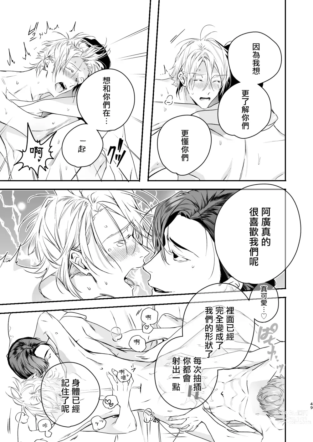 Page 49 of doujinshi 哄逗美食家恶魔 + 美食家恶魔番外